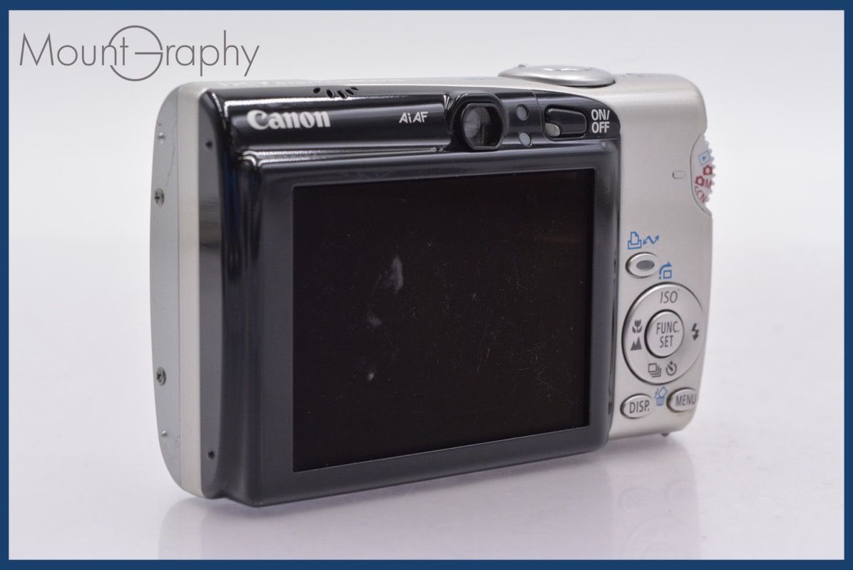 ☆良品☆Canon IXY DIGITAL 800 IS シルバー バッテリー， 充電器つき