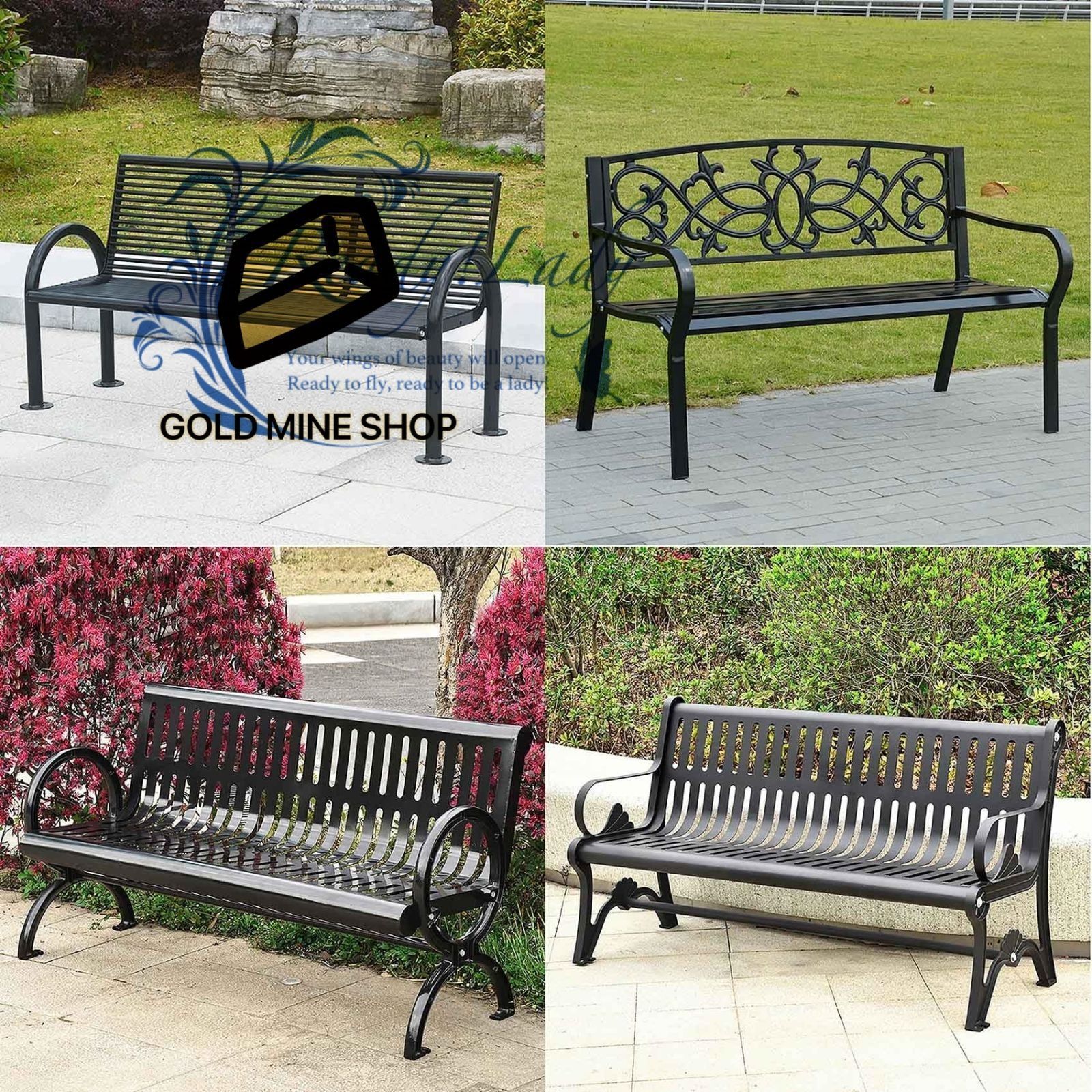 ガーデンチェア 屋外 ガーデンチェア 150X60X75CM ベンチ ガーデンベンチ 屋外 ベンチ 庭のベンチ アルミベンチ ガーデンファニチャー 防水性と耐日光性 金属錬鉄素材 公園や庭園などのさまざまな公共の場所に適しています WWW_GEBZETESISAT_COM_TR