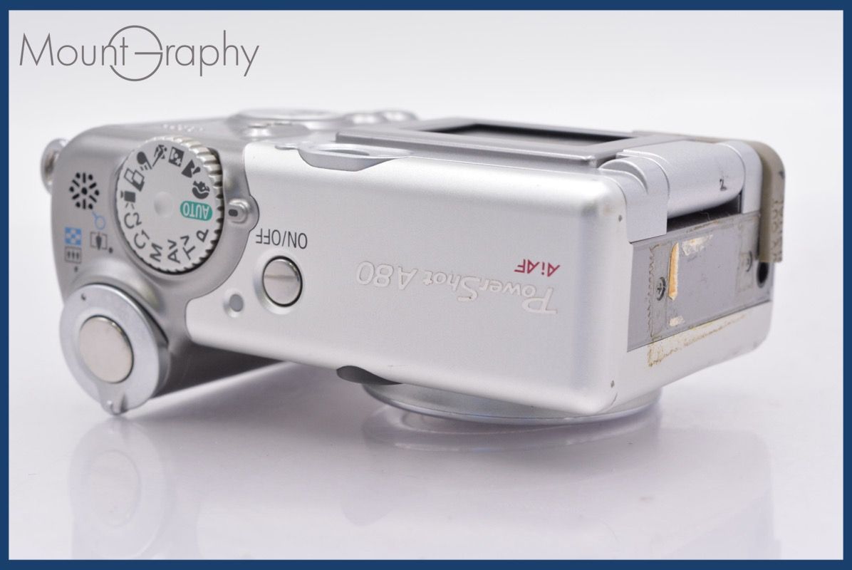 キヤノン Canon PowerShot A80 3x 単三電池仕様 同梱可 #am553 - メルカリ