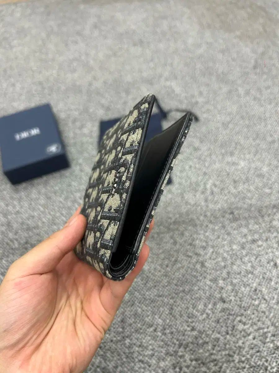  ディオール オブリーク 二つ折り財布 ベージュ 長財布 小物