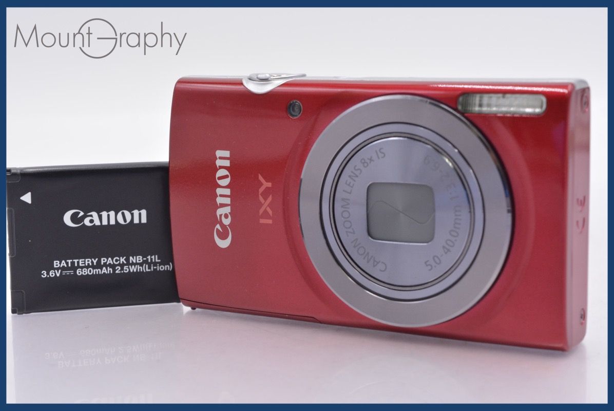 キヤノン Canon IXY 160 8x バッテリー付属 ☆完動☆同梱可 #am559