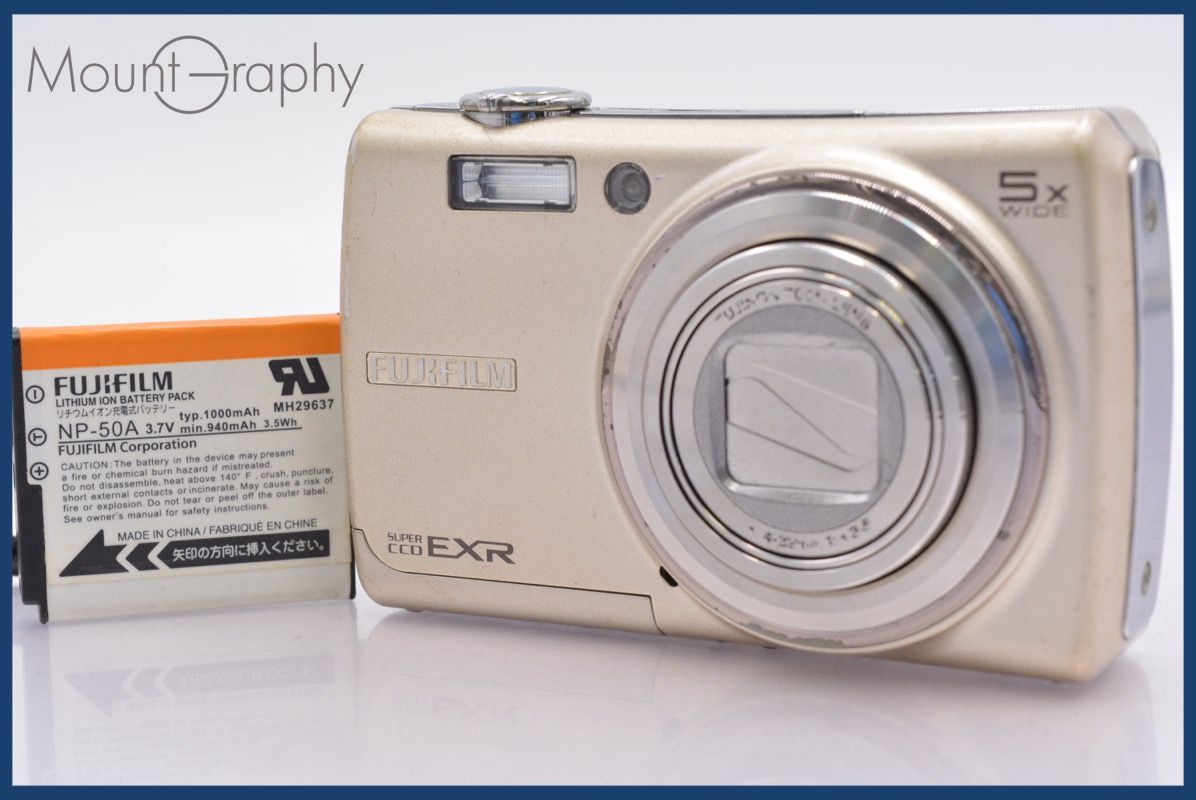 ジャンク品】Fujifilm FinePix F200 EXR コンデジ 極美品】FUJIFILM
