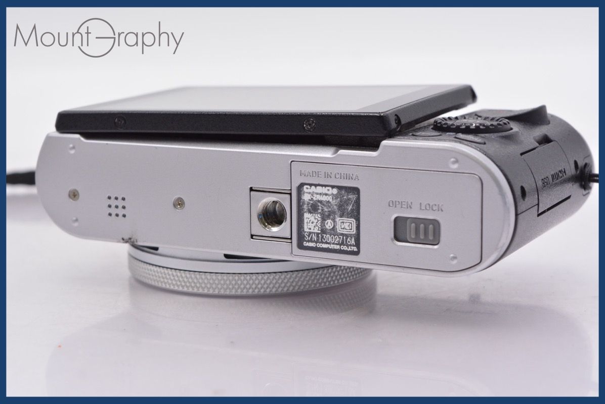 カシオ CASIO EXILIM EX-ZR4000 5x バッテリー付属 ☆完動☆同梱可 #am575 