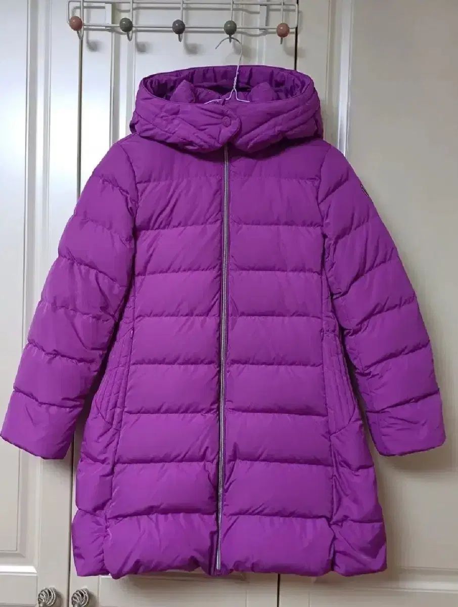 女の子 グースダウン BENETTON キッズ ガチョウファー ダウン 155サイズ