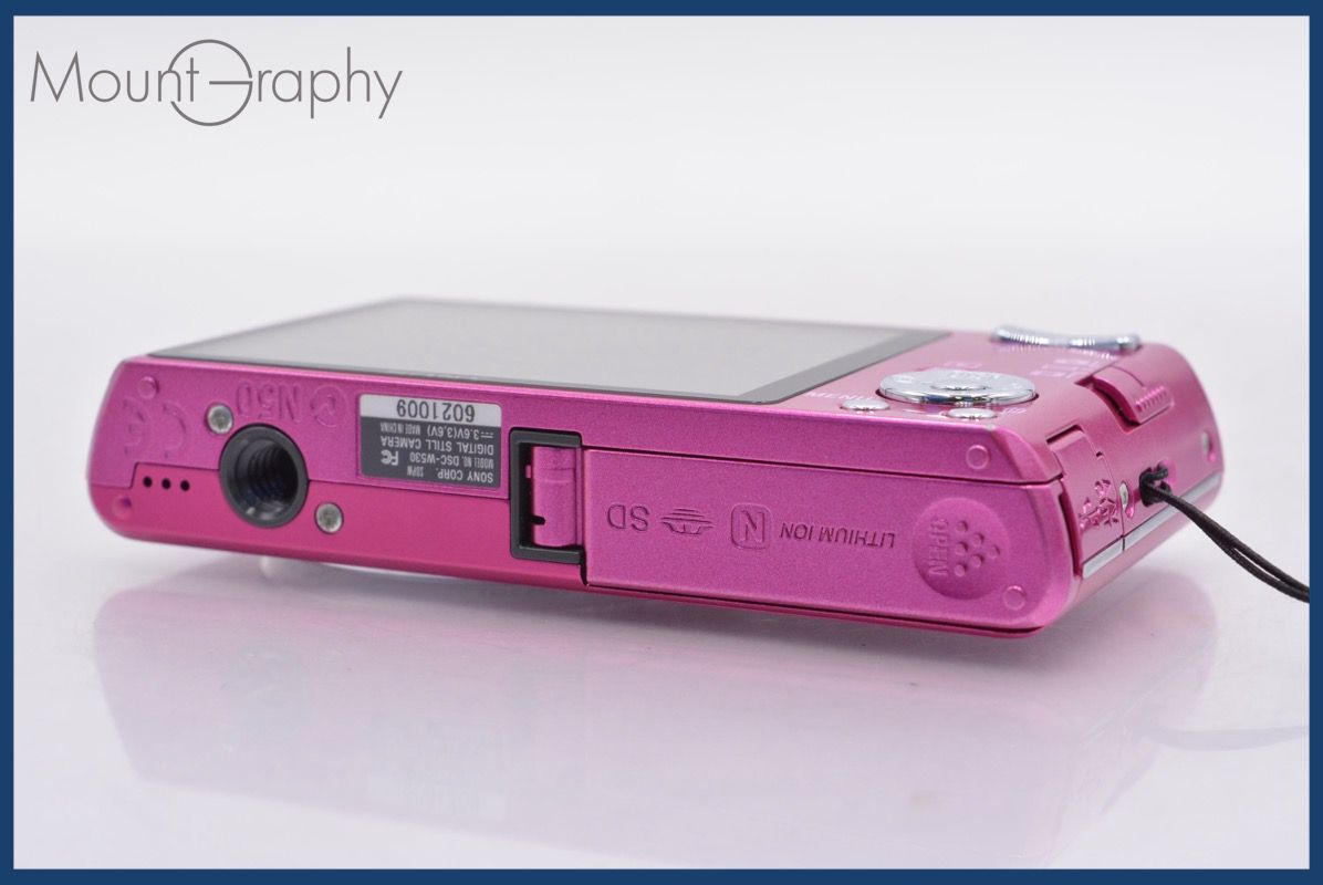 ソニー SONY Cyber-shot DSC-W530 4x バッテリー、メモリカード付 同梱  