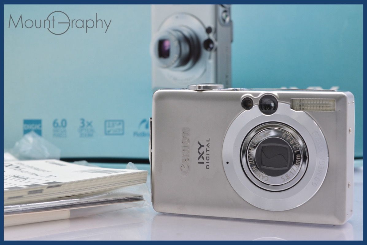 キヤノン Canon IXY DIGITAL 70 3x 同梱無料 #am3879 キヤノン Canon IXY DIGITAL 70 3x 元箱、取扱説明書付 同梱無料