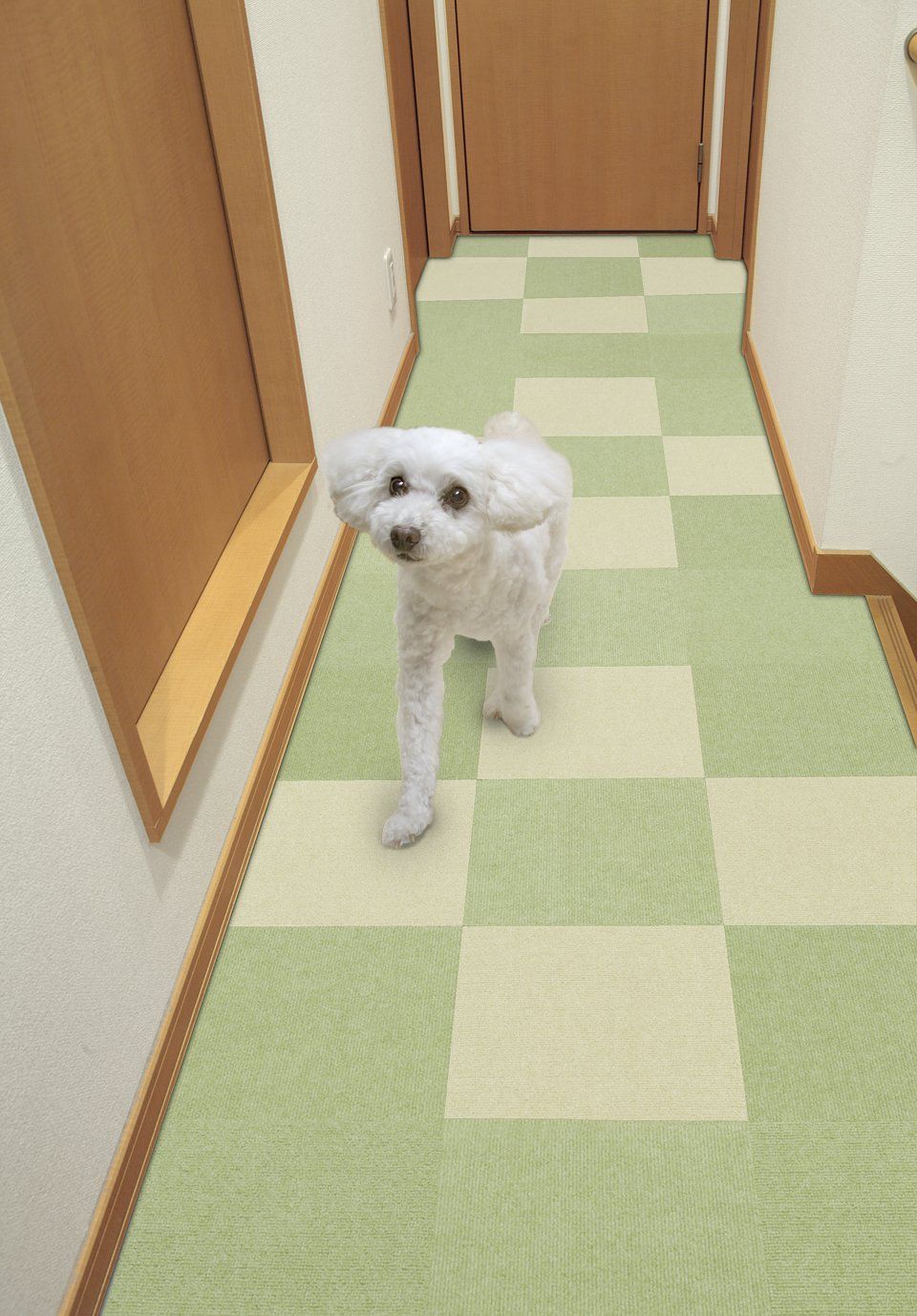 おくだけ吸着 タイルマット