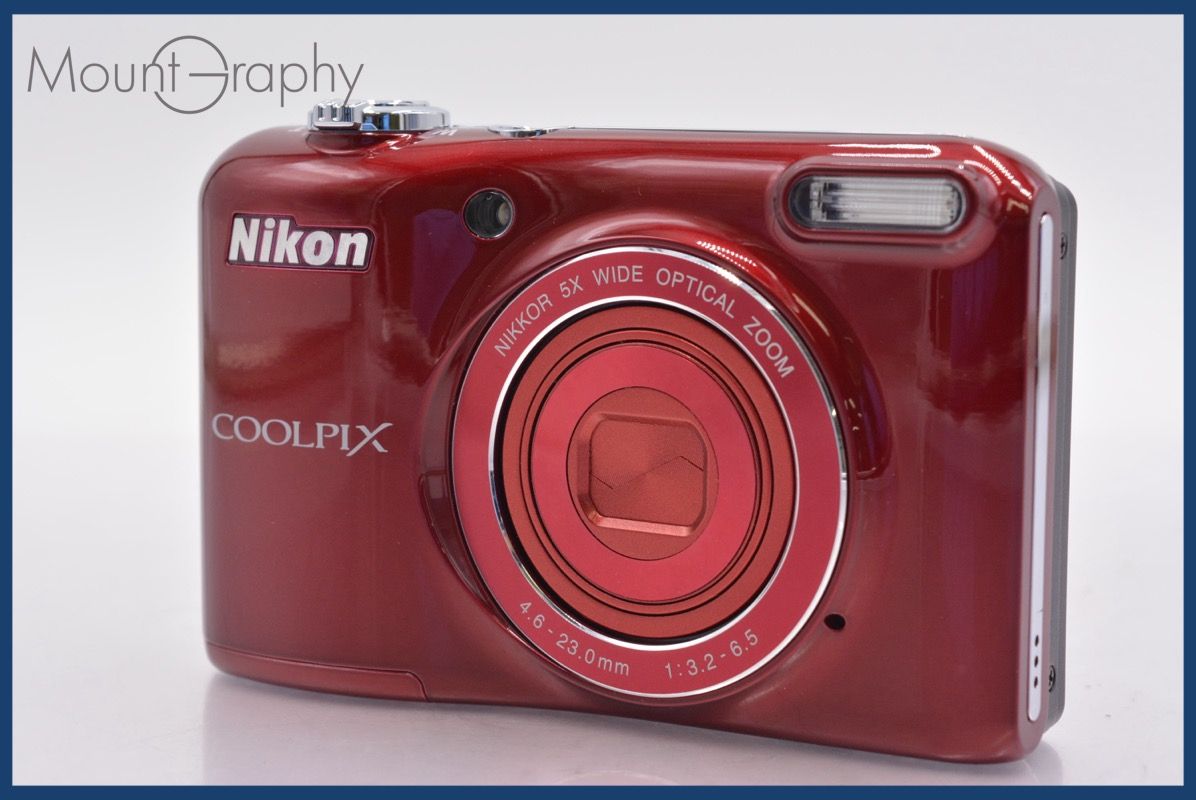 美品 Nikon COOLPIX L30 シルバー 単三電池 コンデジ 動作品 【公式通販】