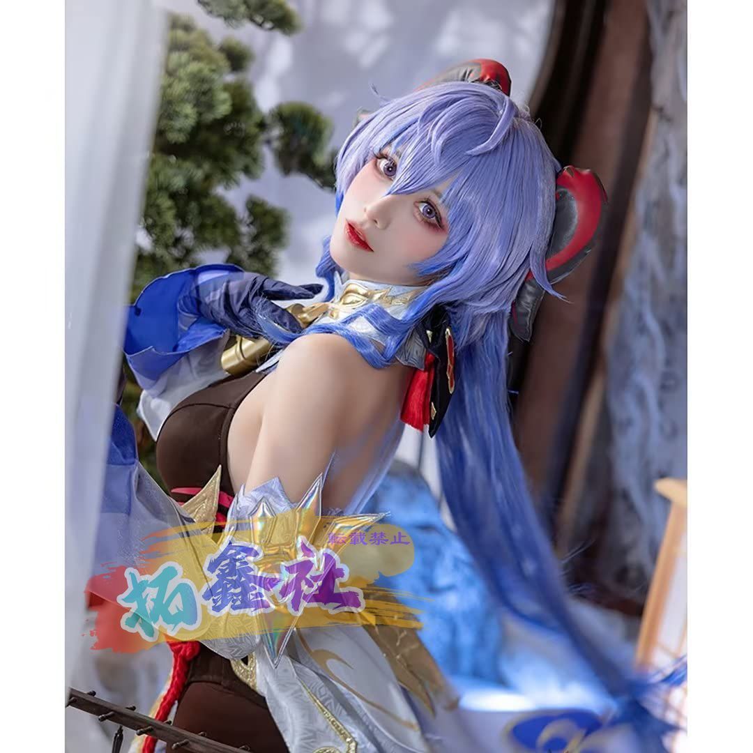 甘雨 かんう 氷元素 原神 全セット衣装 品 コスプレ用衣装 コスプレ コスチューム 仮装 cosplay