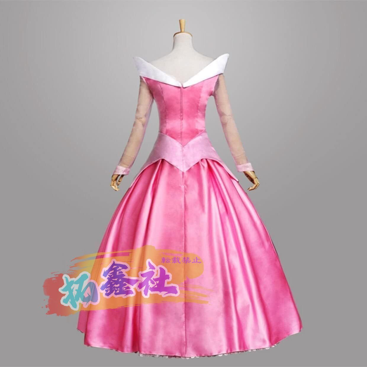 実物撮影 眠れる森の美女 Sleeping Beauty オーロラ姫 風 ドレス コスプレ衣装 演出服 舞台装 文化祭 ハロウイーン パーティー 変装 仮