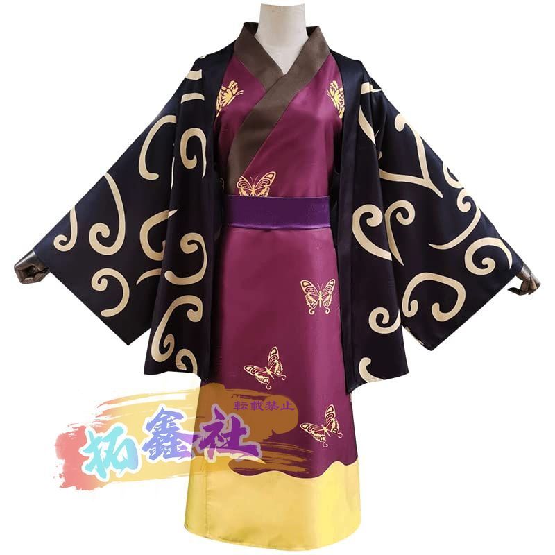 銀魂 高杉晋助 たかすぎしんすけ コスプレ 衣装 仮装 お盆 プレゼント 祭り 変装 ステージ 舞台服 コスプレ祭 文化祭 女M