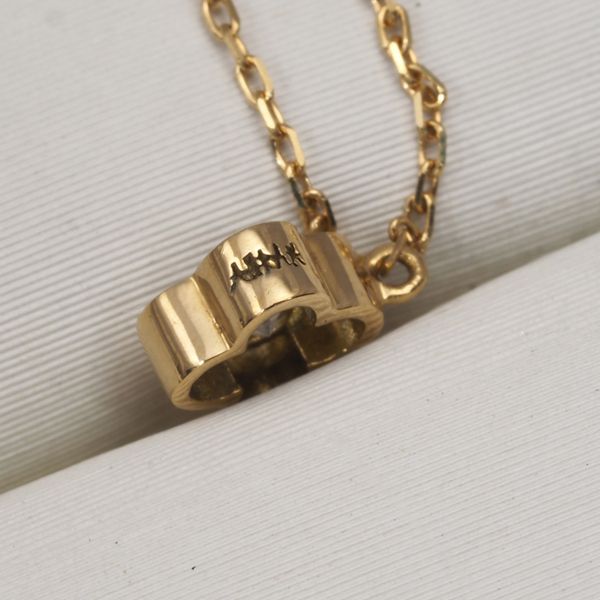 アーカー✨K18 ダイヤ　ネックレス AHKAH アーカー K18 18金イエローゴールド ダイヤ NNクロス ネックレス