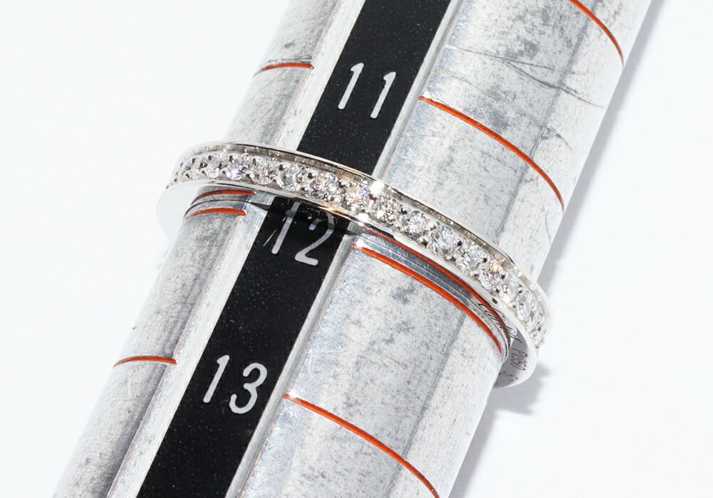 カルティエ 指輪 Pt950 ダイヤ39P 0.38ct バレリーナ ウェディングリング フルダイヤ B40720