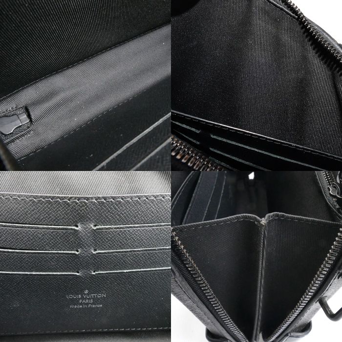 LOUIS VUITTON ルイ ヴィトン ソフトトランク･ウォレット ショルダーバッグ モノグラム･エクリプス ブラック M69838 IC メンズ KARIMZIABAT_FR