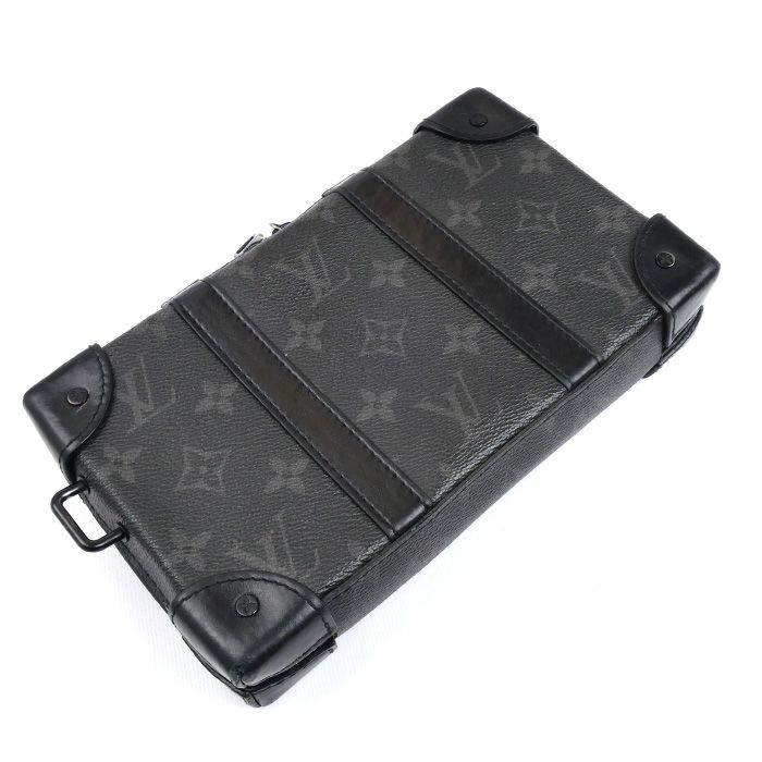 LOUIS VUITTON ルイ ヴィトン ソフトトランク･ウォレット ショルダーバッグ モノグラム･エクリプス ブラック M69838 IC メンズ