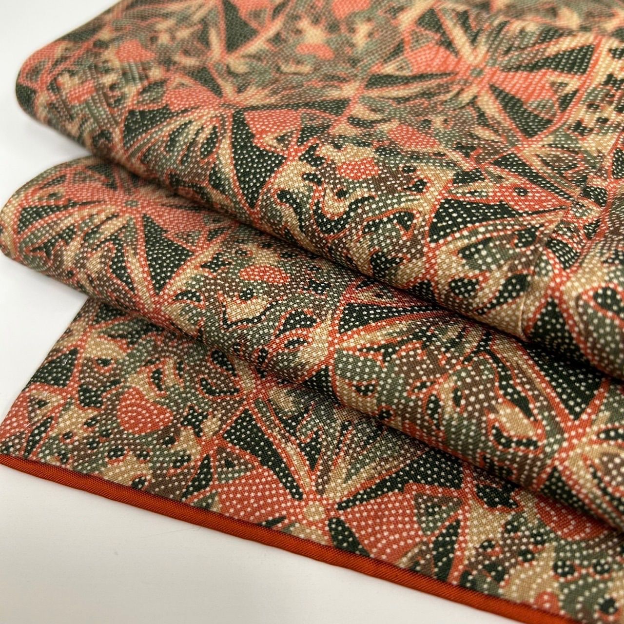 花*）様 着物 生紬 正絹 染めの素敵なデザイン U-8944 花*）様 着物 生