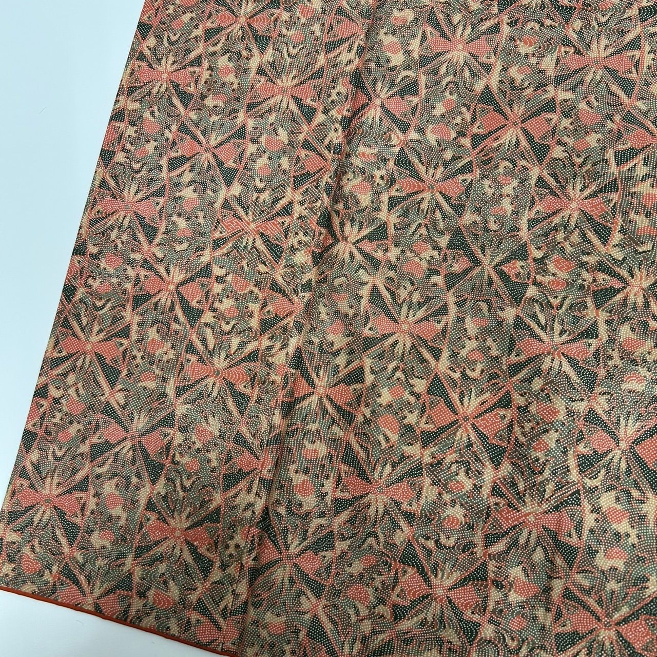 紬 染め柄 素敵なデザイン 正絹 着物 MK-767 - メルカリ