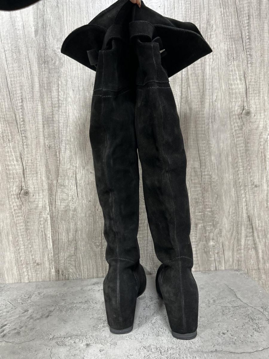  ニーハイブーツ ロング ブーツ size３９ 25ｃｍ 黒 レディース ロングブーツ ブーツ