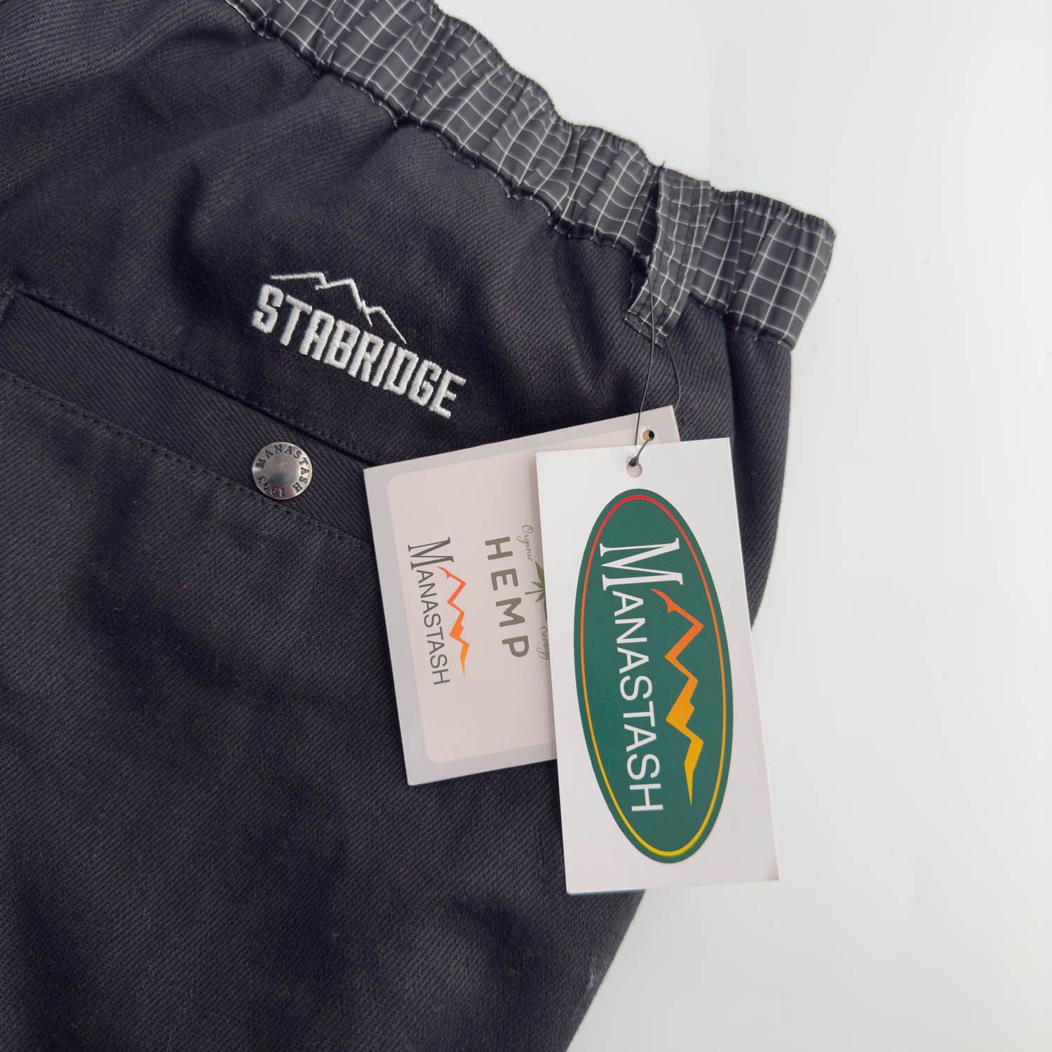 MANASTASH × STABRIDGE マナスタッシュ スタブリッジ 切替 グリッド ナイロン パンツ アパートメント the apartment サイズL 古着 デイリー使い その他 