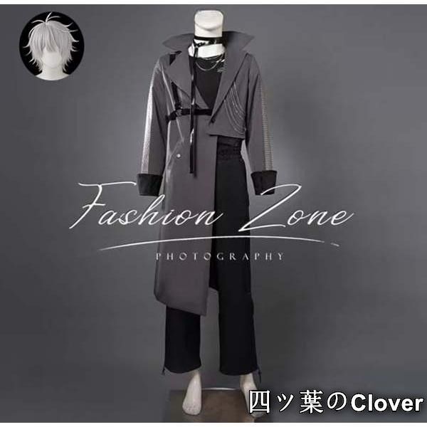 にじさんじ バーチャルVTuber風 葛葉Kuzuha 新衣装コスプレ衣装 ウィッグ cosplay ハロウィン 演出服 変装B251104