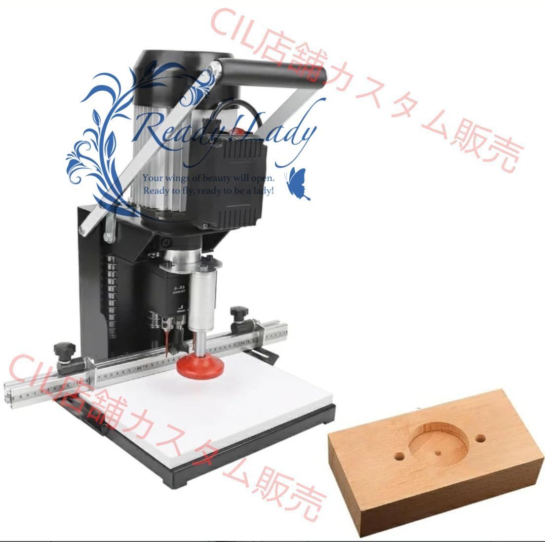 電動ヒンジボール盤 コードレスコンビドリル 木工用ポータブルヒンジボーリングマシン 2880 RPM 深さ0-40mm キャビネットに最適 48-6