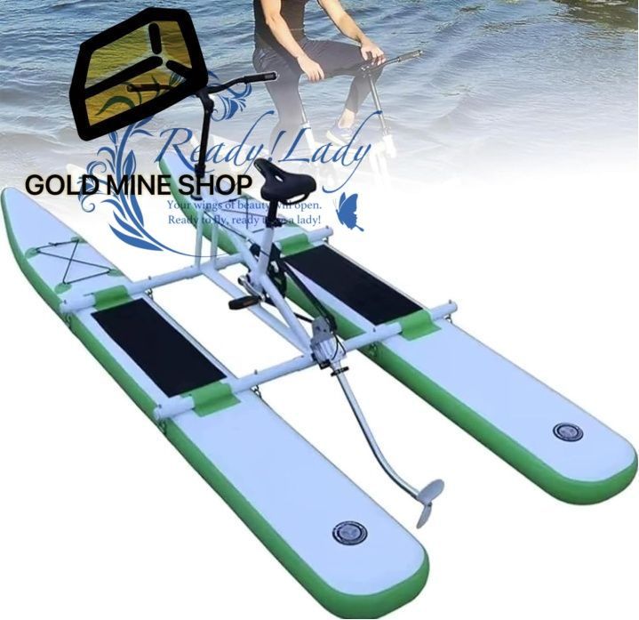 水上自転車 インフレータブルゴム機器 景勝地 レジャー 観光 水上ペダルボート 自転車 水上観覧灯