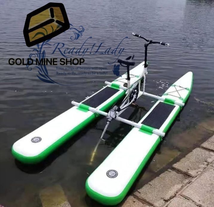 水上自転車 インフレータブルゴム機器 景勝地 レジャー 観光 水上ペダルボート 自転車 水上観覧灯