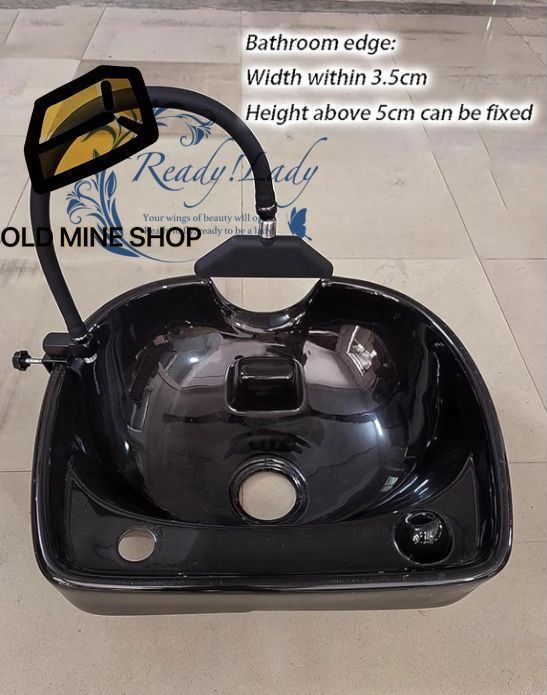 ポンプ付きヘッドスパ水出口 360°調節