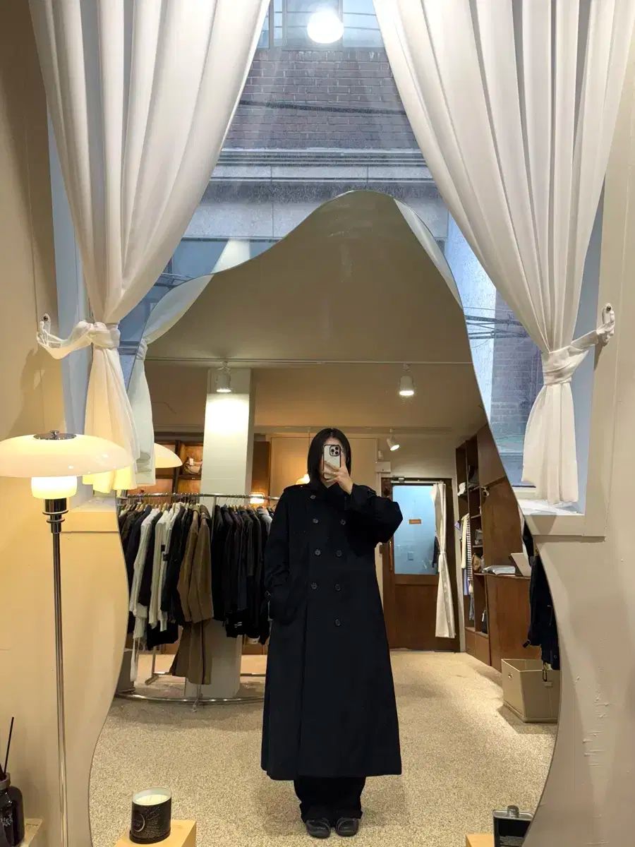 バーバリー ダブルブレスト アルパカ コート