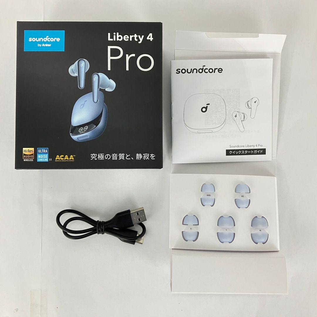 Anker アンカー Soundcore liberty 4 Pro A3954 ワイヤレスイヤホン 音響 Y10577489