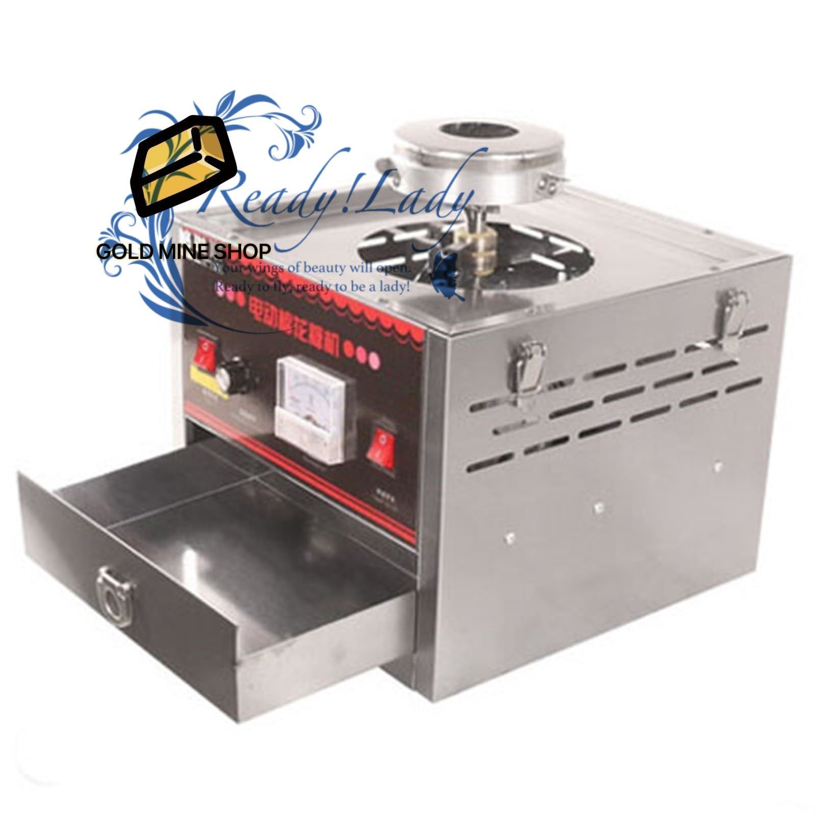 揚げ物 フライヤー 電動綿菓子機マシュマロ綿菓子M aker綿菓子ローリングマシン 正確な温度制御 安全保護 幅広い用途