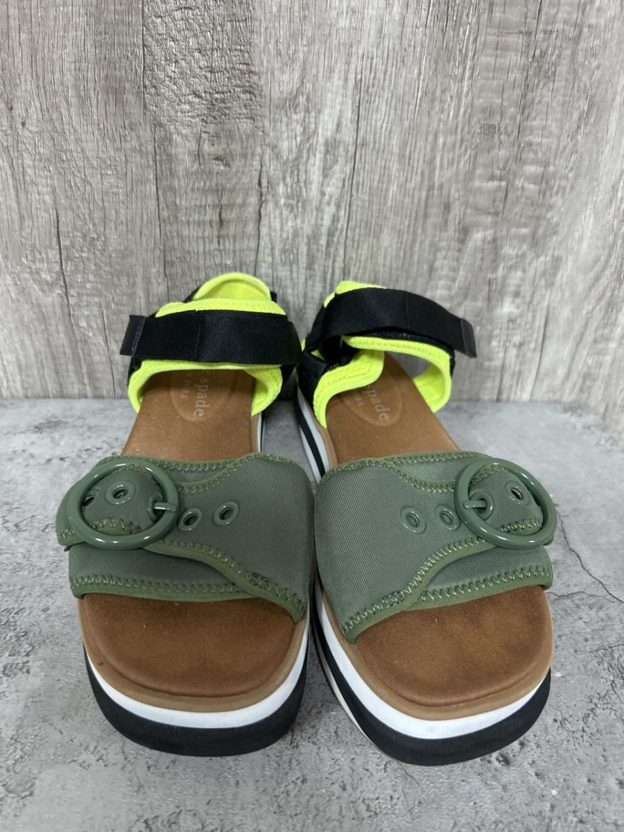 kate spade ケイトスペード スポーツ サンダル size 23.5 cm カーキ レディース