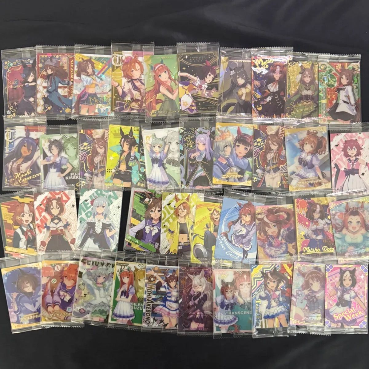 ウマ娘 ウエハース カード 約350点大量まとめ売り-即納お買い得