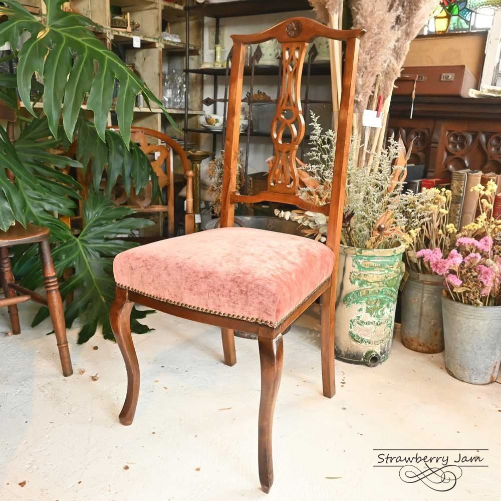 L3705-222-4 英国アンティーク チッペンデールチェア ダイニングチェア L3705-222-4 英国アンティーク チッペンデールチェア ダイニングチェア