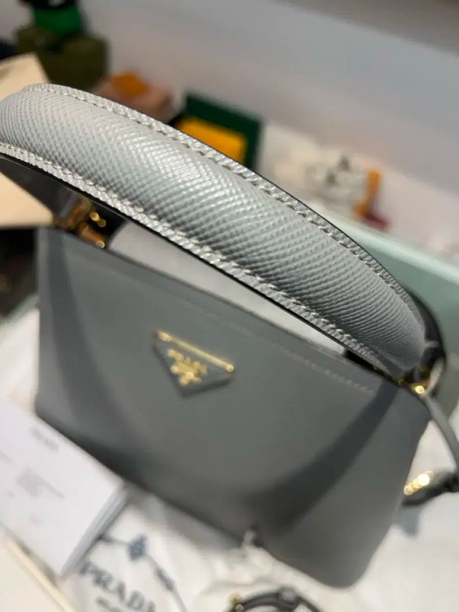 1BA282 PRADA プラダ サフィアーノ マティーニ スモール ショルダー トート クロスバッグ DECORATOM_COM_BR