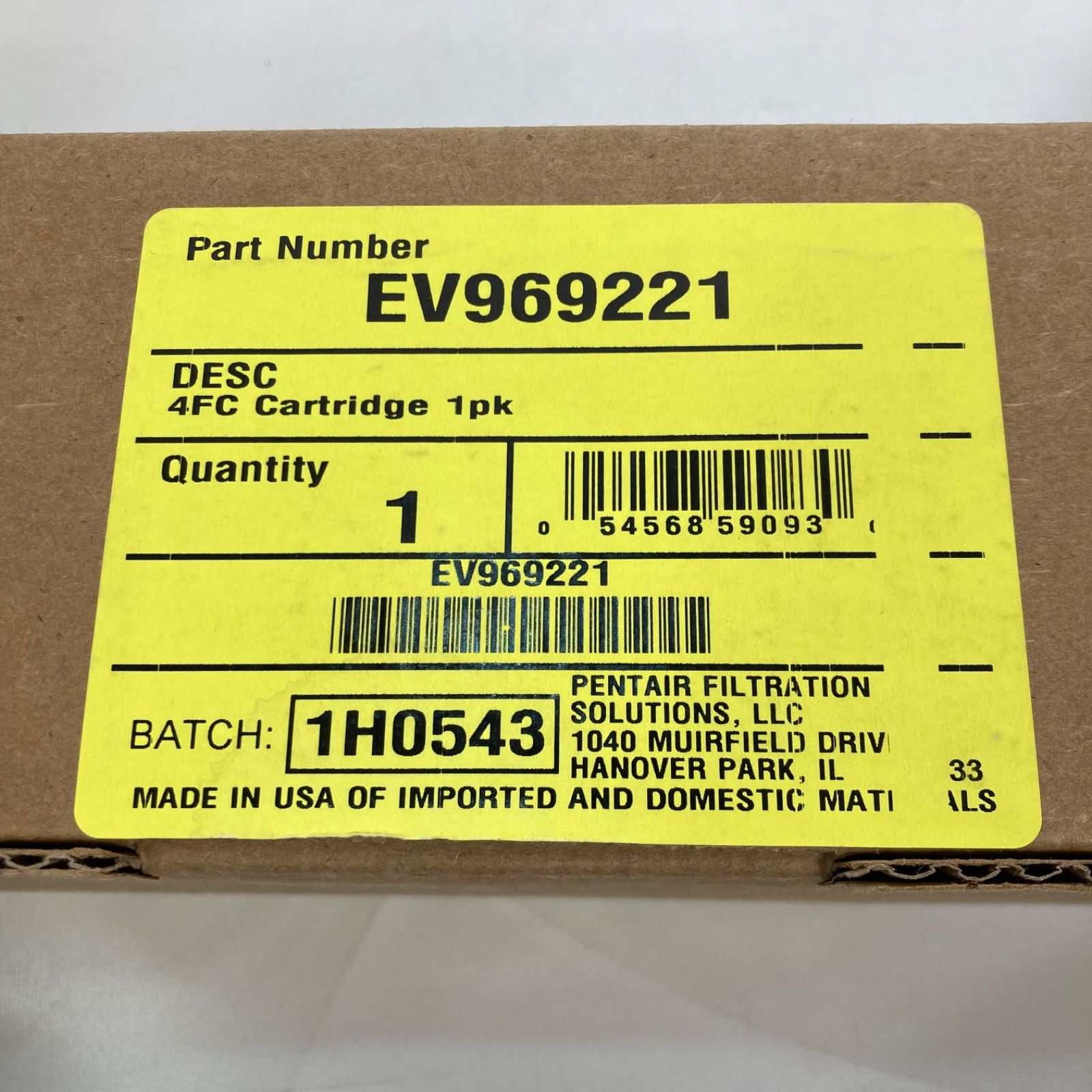  PENTAIR 4 FC 浄水器カートリッジ 6本セット 浄水器カートリッジ 浄水器 整水器