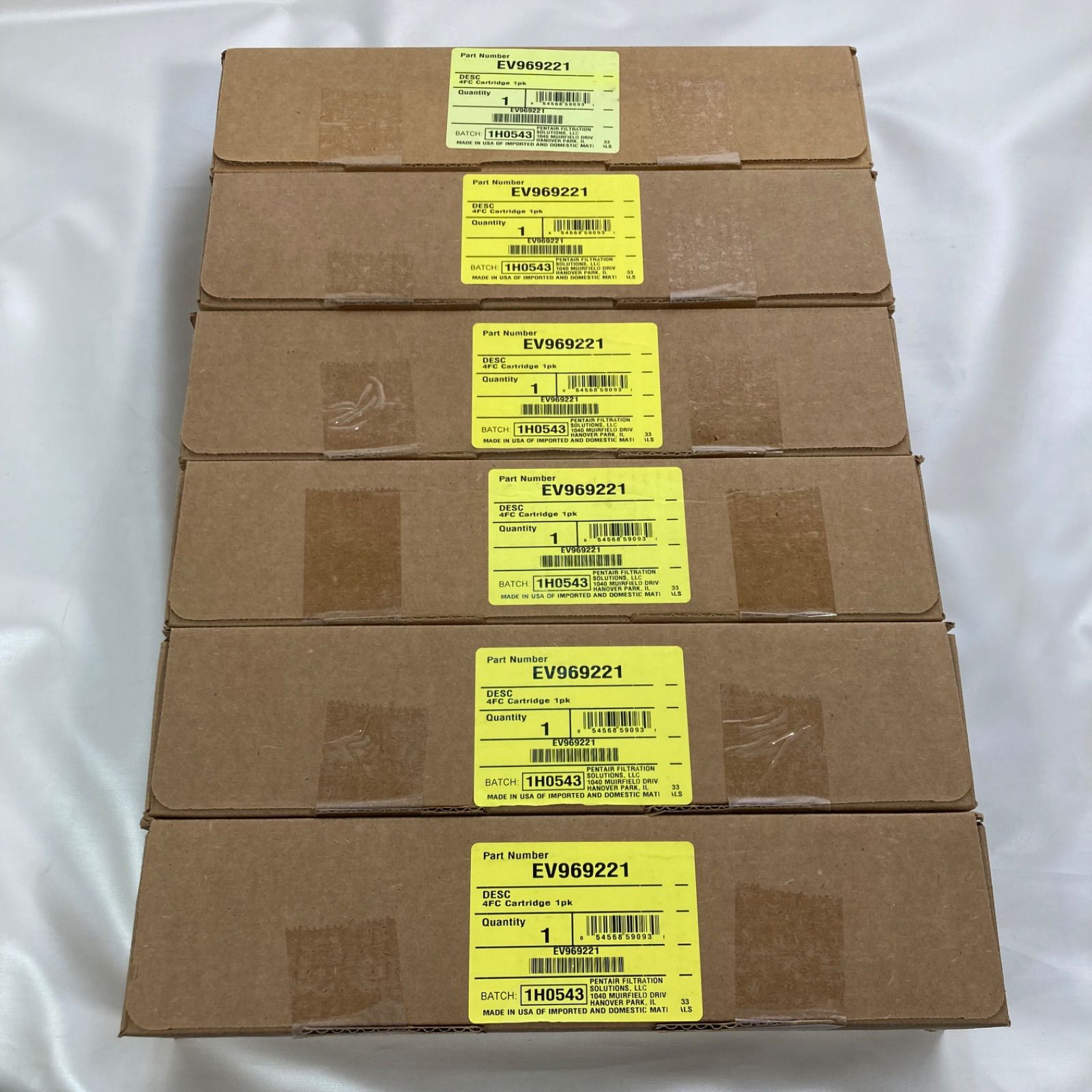 PENTAIR EVERPURE 4FC EV969221 浄水器カートリッジ 6本セット