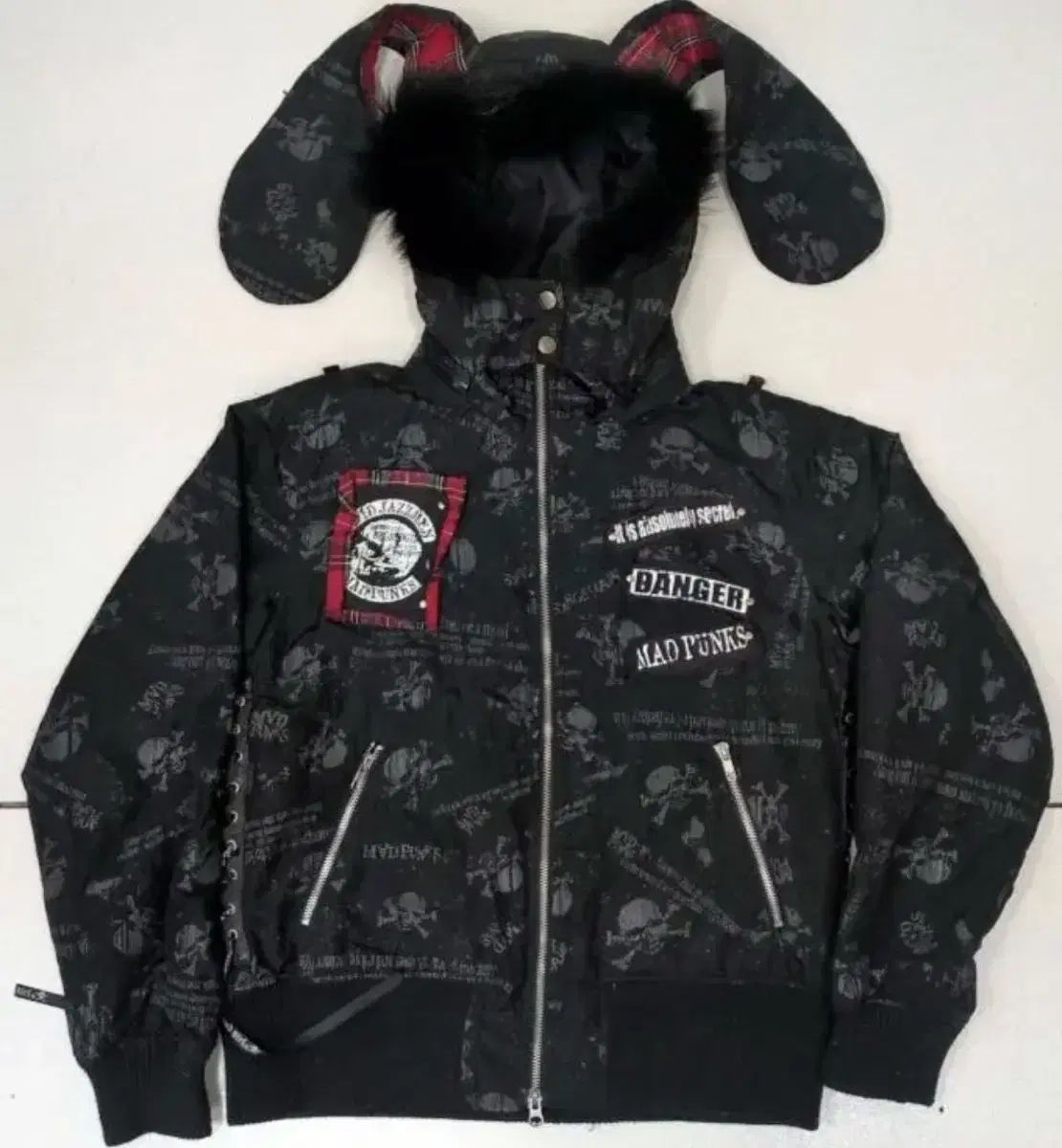 マッドパンク ウサミミ アウター 原宿 キャラチェンジ