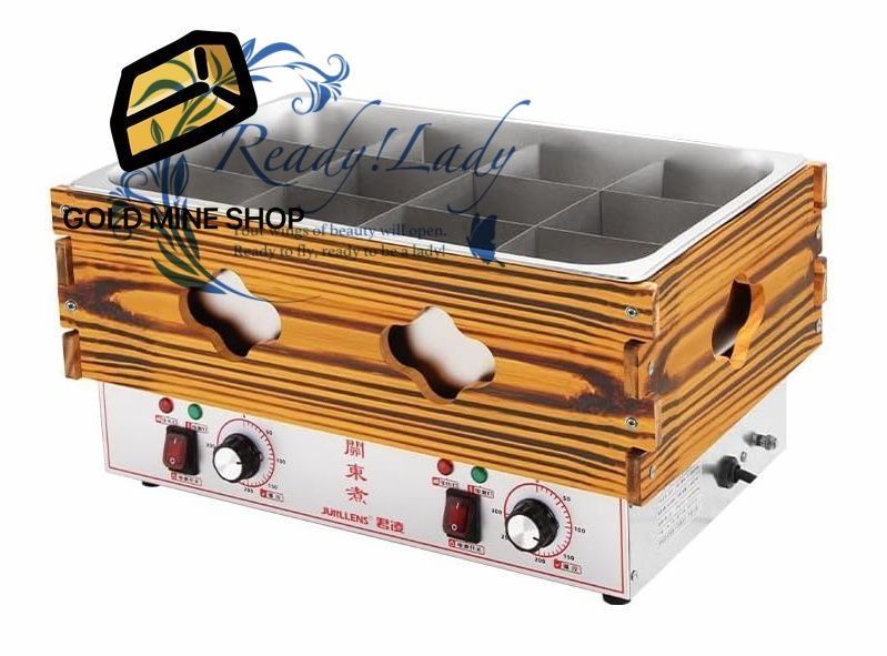 業務用デスクトップおでん機 電気おでん鍋 50 250℃温度調節 自動保温機能 仕切り鍋 ステンレス鋼 大容量デスクトップおでん鍋 多用途おでん鍋 中華火鍋 卓上鍋 スパイシー鍋 関東煮 業務用 家庭用 蓋付き 12マス