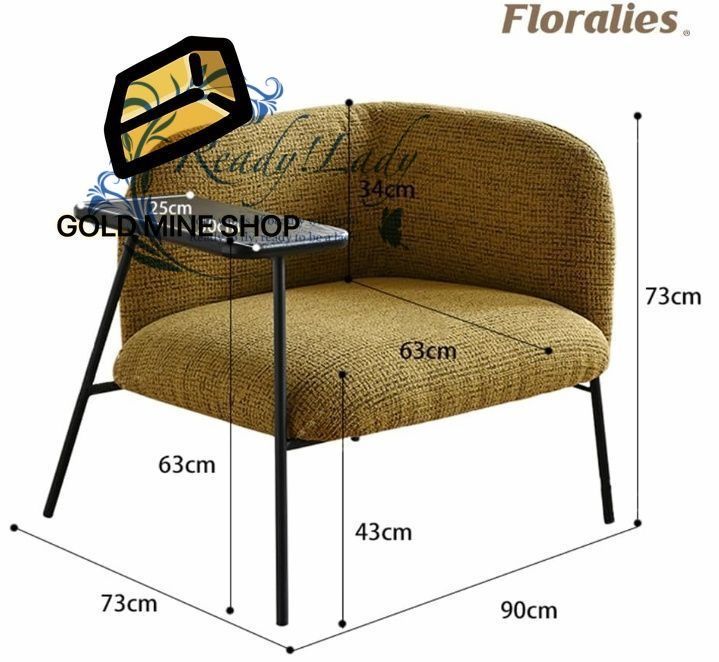 1人掛けソファ 綿麻 応接ソファ オフィス サイドテーブル付 無垢材 おしゃれ コンパクト 北欧 一人暮らし おしゃれ コンパクト グレー 1人掛け 幅90×奥行73×高さ73cm