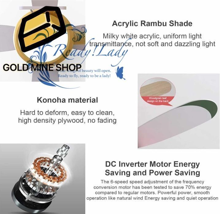 調光シーリングライト マルチスピード DC モーター リバーシブル 6 スピード 3 ブレード 39 インチ シーリングファン LED ライトとリモコン付き ヘリコプター型子供用シャンデリア ファン付き Blue A NEXPOTALLINN_EU