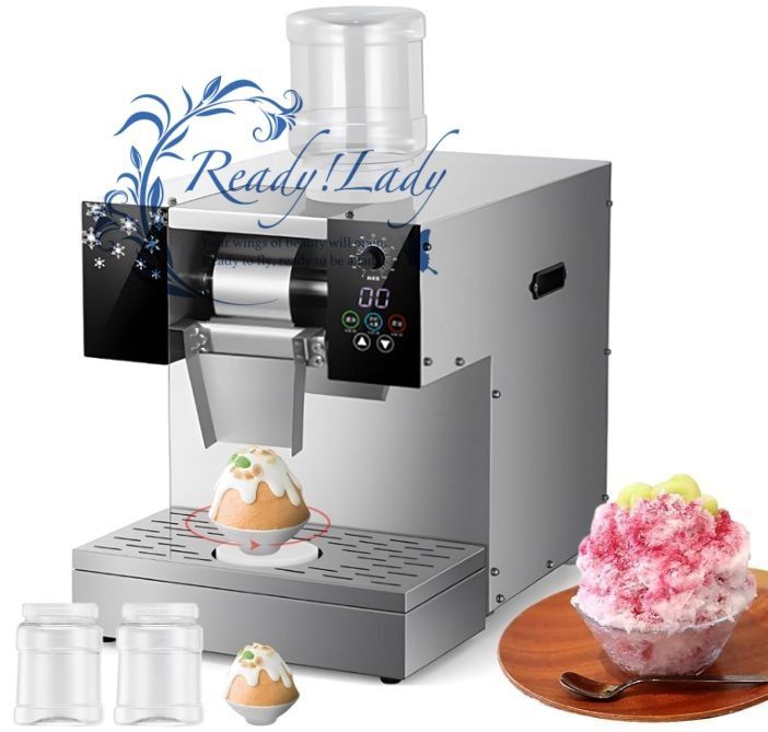 かき氷機 業務用 3秒で氷が出 電動 アイスクラッシャー かき氷メーカー 氷粉砕機 110V ふわふわ氷 水冷-980w