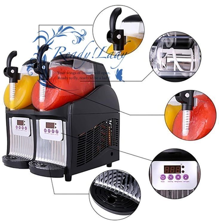 2.5LX2タンクフローズンドリンクマシン