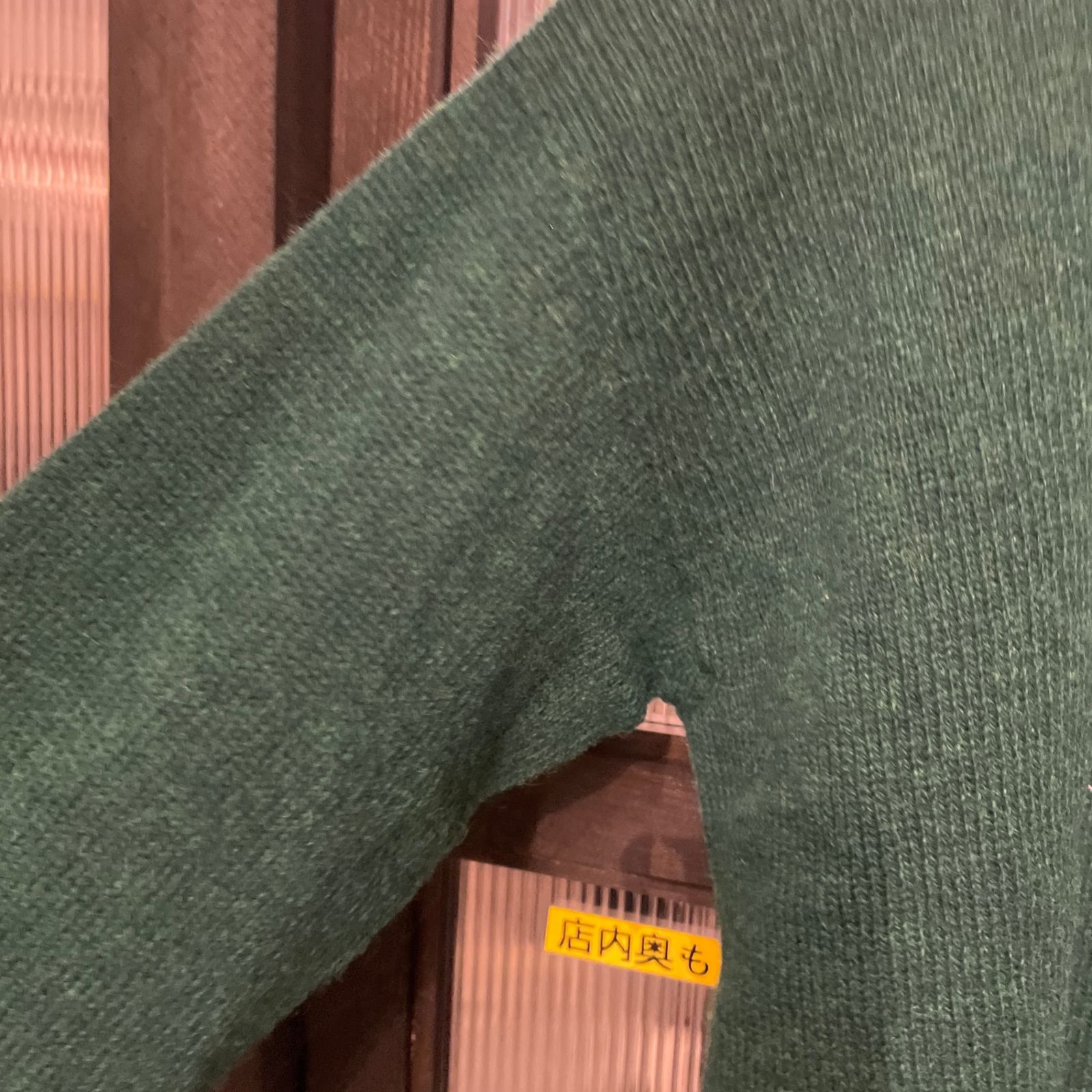  アナトミカ ANATOMICA 緑 グリーン GREEN ミドリ ニット セーター トップス 長袖 無地 Knit 長袖 ニット セーター