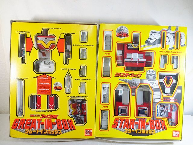 バンダイ 地球戦隊ファイブマン ファイブロボ スターファイブロボ スーパーファイブロボ セット