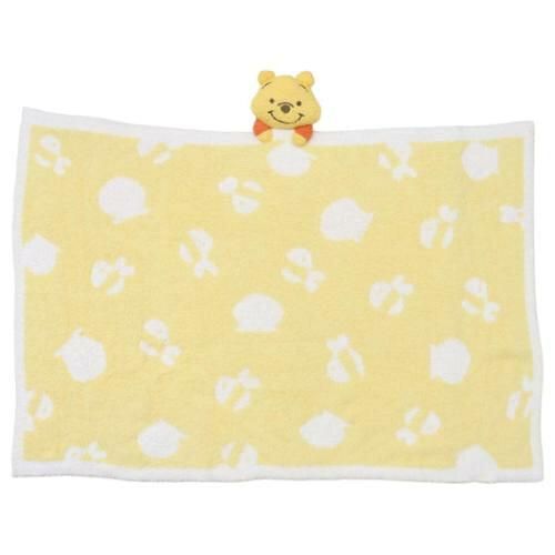 5営業日で発送 丸眞 ディズニー くまのプーさん フラッフィーハニー マスコット付き ブランケット ひざ掛け 2245035600 入数 2