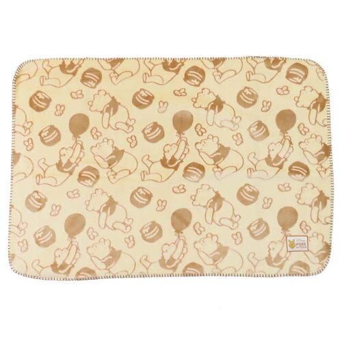 5営業日で発送 丸眞 ディズニー くまのプーさん ウォームデイ オパール加工ブランケット ひざ掛け 2245035300 入数 3