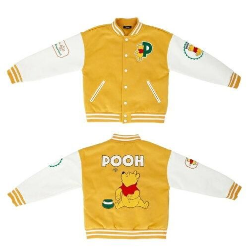 5営業日で発送 丸眞 ディズニー くまのプーさん マイルドハニー スタジャン 3L アウター レディース メンズ キャラジャン 2335076900