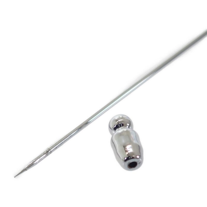 シルバー金具 ハットピン