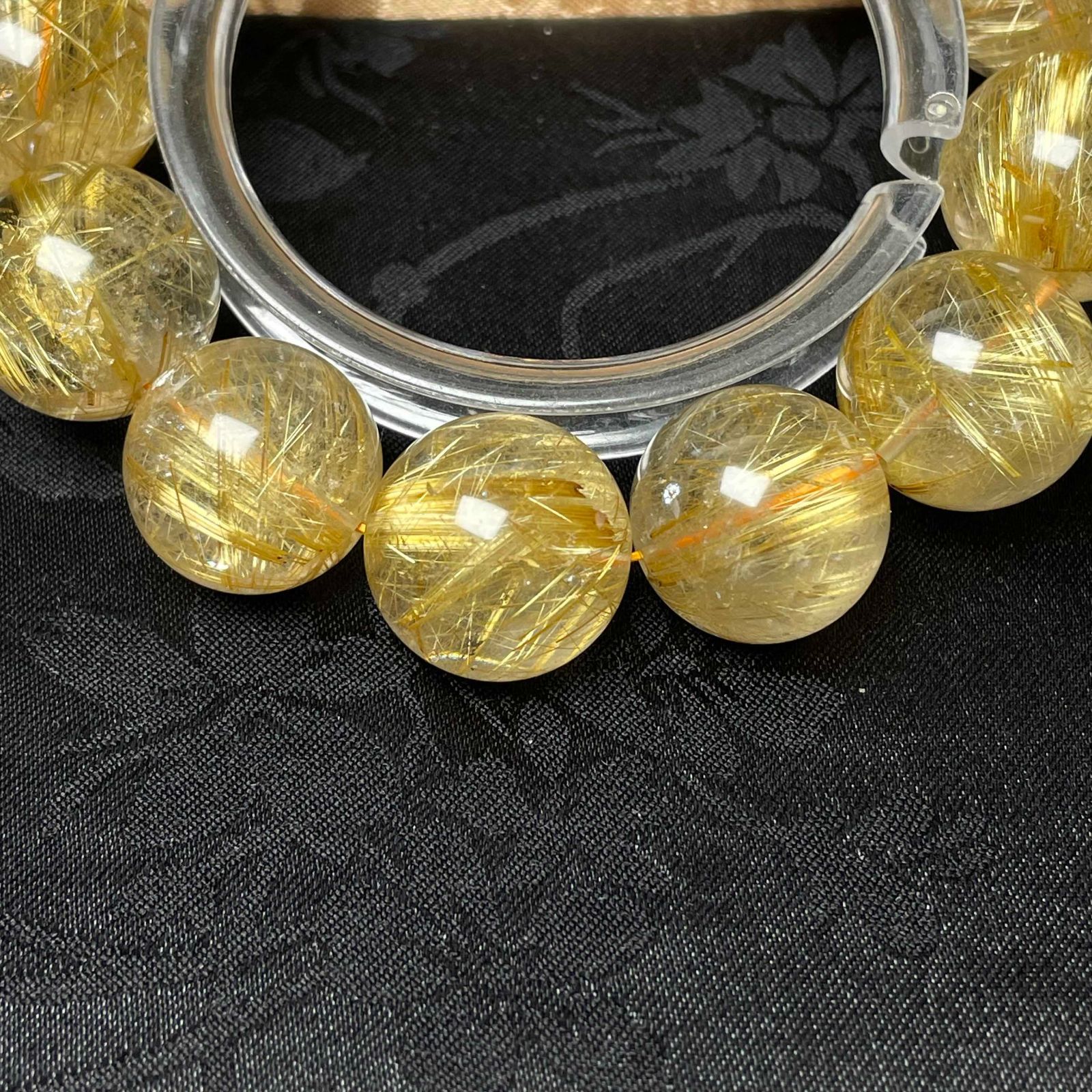 ! 満針ルチルクォーツ